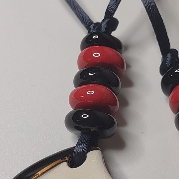 Vintage Red Apple Pendant Necklace - Picture 6 of 14